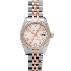 ROLEX DATEJUST 179171 PINK/CONCENTRIC WATCH 663616