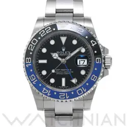 USED ROLEX GMT MASTER II 116710BLNR BLACK CASE: 40×40MM MEN'S WATCH #1019015