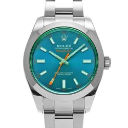 ROLEX MILGAUSS 116400GV BLUE WATCH 667083