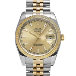 ROLEX DATEJUST 116233 CHAMPAGNE WATCH 665535