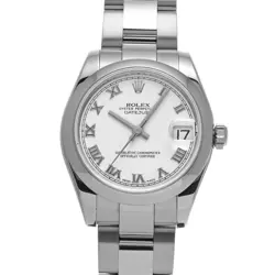 ROLEX DATEJUST 178240 WHITE WATCH 655098