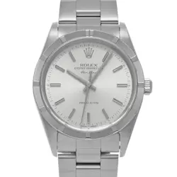 ROLEX AIR-KING 14010 SILVER WATCH 651676