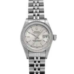 ROLEX DATEJUST 69174 SILVER WATCH 647578