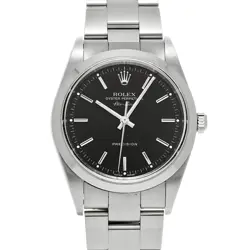 ROLEX AIR-KING 14000M BLACK WATCH 678340