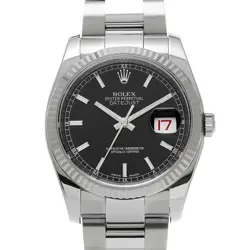 ROLEX DATEJUST 116234 BLACK WATCH 669016