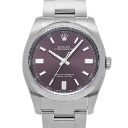 ROLEX OYSTER PERPETUAL 36 116000 RED GRAPE WATCH 669038