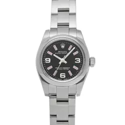 ROLEX OYSTER PERPETUAL 176200 BLACK WATCH 669134