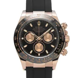 ROLEX COSMOGRAPH DAYTONA 116515LN BLACK/PINK WATCH 666186