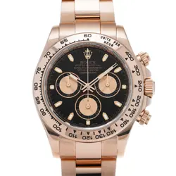 ROLEX COSMOGRAPH DAYTONA 116505 BLACK/PINK WATCH 663473