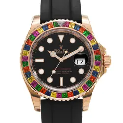 ROLEX YACHT-MASTER 40 CANDY 116695SATS BLACK WATCH 616344