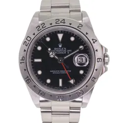 ROLEX 16570 EXPLORER 2 BLACK E-SERIES #KN244