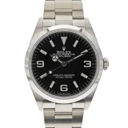 ROLEX 124270 EXPLORER 36 BLACK #KN166