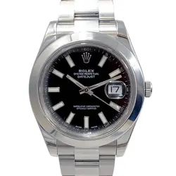 ROLEX 116300 DATEJUST II RANDOM SERIAL BLACK #KN191