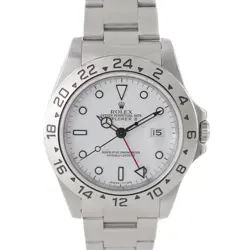 ROLEX 16570 EXPLORER 2 WHITE #KN180