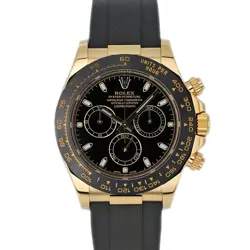 ROLEX 116518LN COSMOGRAPH DAYTONA BLACK #KN004