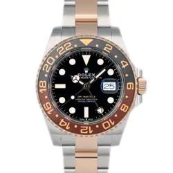 ROLEX 126711CHNR GMT-MASTER II CAFE AU LAIT ROOT BEER #KN028