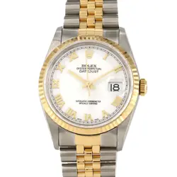 AUTHENTIC ROLEX DATEJUST 16233 SSXYG AUTOMATIC #X  #270-004-101-2892