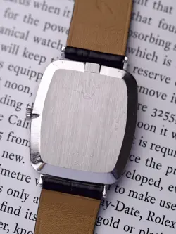 1976 Rolex Cellini All Original Rare Blue Vignette Dial 4087-9