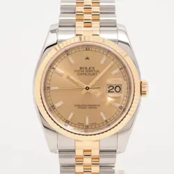 ROLEX DATEJUST 116233 SS×YG SS×YG AT CHAMPAGNE-FACE