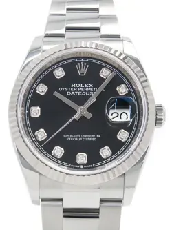 ROLEX DATEJUST 36 10P DIAMOND 126234G TO09456