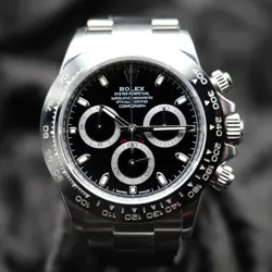 ROLEX DAYTONA REVERSE PANDA CHRONOGRAPH 116500LN 40MM BLACK DIAL OYSTER FULL SET