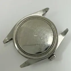 ROLEX 6426 OYSTER PRECISION SILVER 1970S TOP ONLY LOGO WRISTWATCH STAINLESSSTEEL