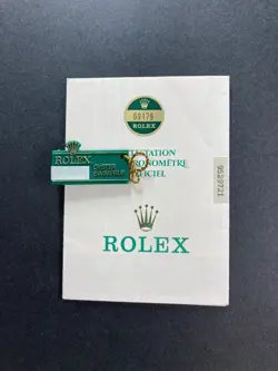 ROLEX DATEJUST 69179 LADIES GUARANTEE GARANTIE WARRANTY LADIES