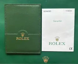 ROLEX 14060M SUBMARINER MEN'S GUARANTEE W/ CASE WARRANTY