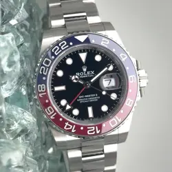 2025 ROLEX GMT-MASTER II PEPSI OYSTER BRACELET COMPLETE SET 126710BLRO