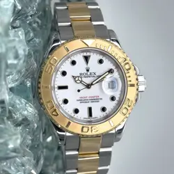 ROLEX YACHT-MASTER 40 WHITE DIAL W/MODERN BOX 16623