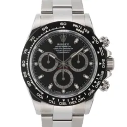 ROLEX DAYTONA 116500LN BLACK WARRANTY 2020 BOX/PAPER