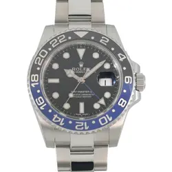 ROLEX GMT MASTER 2 116710BLNR BLACK DIAL 40MM AUTOMATIC MEN'S WATCH