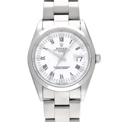 ROLEX OYSTER PERPETUAL DATE 15200 WHITE WATCH 681884
