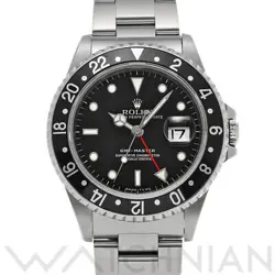 USED ROLEX GMT MASTER 16700 BLACK CASE: 40×40MM MEN'S WATCH #1014015