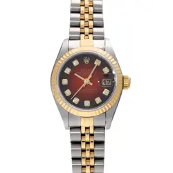 ROLEX DATEJUST 79173G CHERRY GRADATION/DIAMOND WATCH 681908