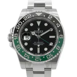 ROLEX GMT MASTER 2 126720VTNR BLACK DIAL 40MM AUTOMATIC MEN'S WATCH
