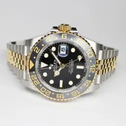 ROLEX GMT Master II 126713GRNR Black Dial 40mm SS/YG Automatic Men's Watch