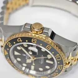 ROLEX GMT Master II 126713GRNR Black Dial 40mm SS/YG Automatic Men's Watch