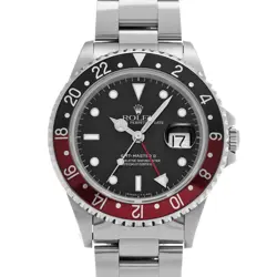 ROLEX GMT MASTER II 16710 BLACK DIAL 40MM AUTOMATIC MEN'S WATCH