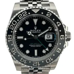 ROLEX GMT MASTER 2 126710GRNR BLACK DIAL 40MM AUTOMATIC MEN'S WATCH