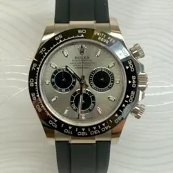 ROLEX DAYTONA OYSTERFLEX 18K WHITE GOLD SLATE (GHOST) DIAL 116519LN - B&P