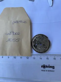ORIGINAL ROLEX OYSTER CALIBER 1055 MAIN PLATE