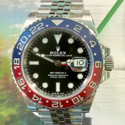ROLEX GMT MASTERII PEPSI 126710BLRO - B&P FULL SET