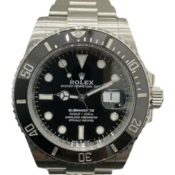 ROLEX SUBMARINER 126610LN BLACK CASE SIZE 40MM MEN'S USED WATCH #711721