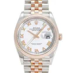 ROLEX 126231 WHITE MEN'S USED WATCH #71721