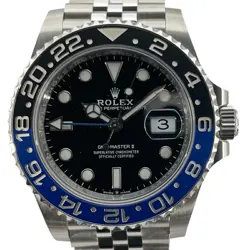 ROLEX GMT-MASTER 2 126710BLNR BLACK CASE SIZE 40MM MEN'S USED WATCH #731921