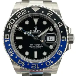 ROLEX GMT-MASTER 2 126710BLNR CASE SIZE 40MM MEN'S USED WATCH #721921