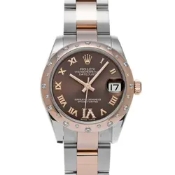 ROLEX DATEJUST 31 178341 BROWN CASE SIZE 31×31MM UNISEX USED WATCH #71021