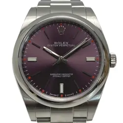 ROLEX 114300 GRAY CASE SIZE 39MM BAND SIZE 18CM MEN'S USED WATCH #71921
