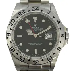 ROLEX EXPLORER 2 16570 BLACK CASE SIZE 40MM MEN'S USED WATCH #715621